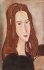 Amedeo Modigliani - Jeanne Hébuterne's head toward right