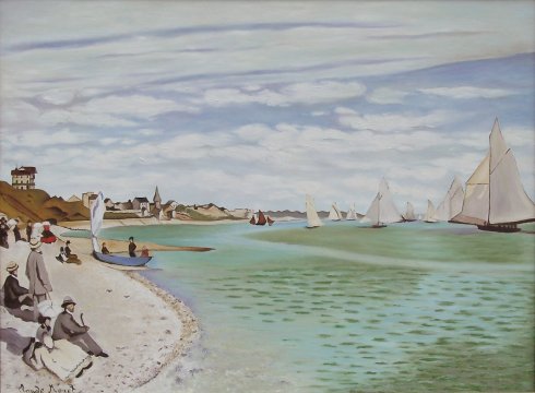 Claude Monet - Regatta a Sainte-Adresse