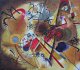 Wassily Kandinsky - Piccolo sogno in rosso