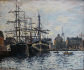 Claude Monet - Il Bacino del Commercio, Le Havre