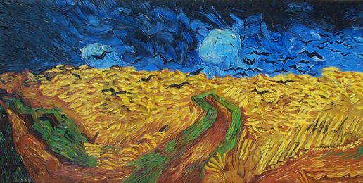 Vincent Van Gogh - Wheatfield with crows